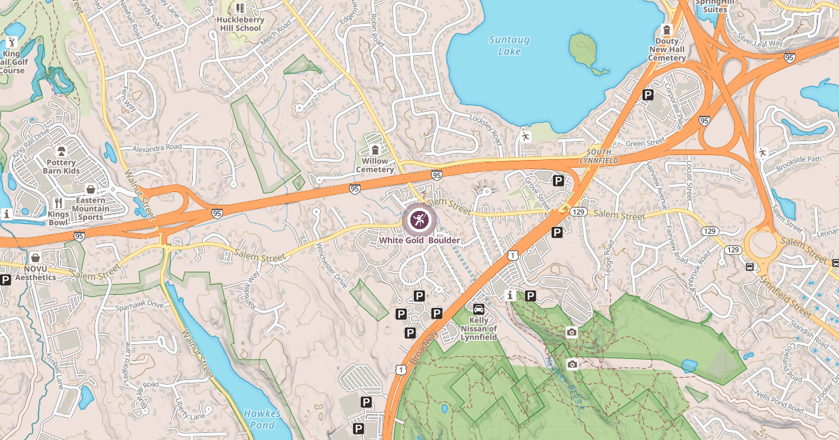 Map preview of White Gold  Boulder