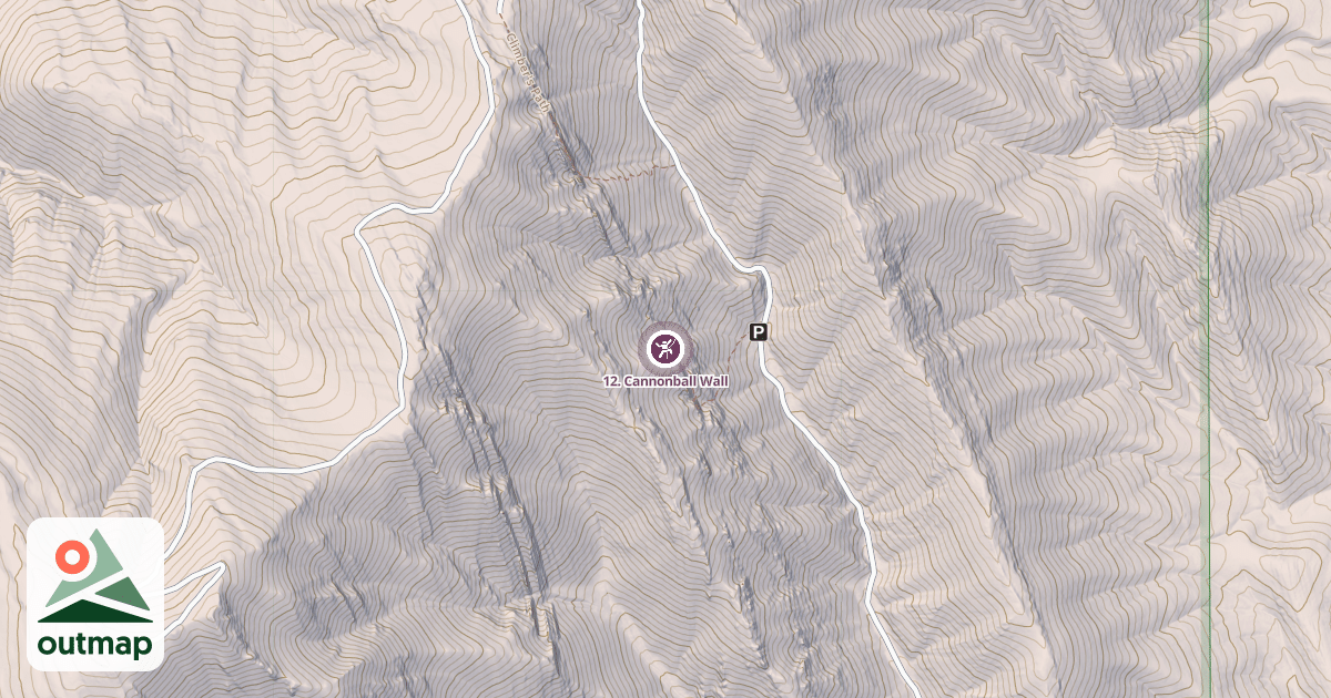 Map of 12. Cannonball Wall