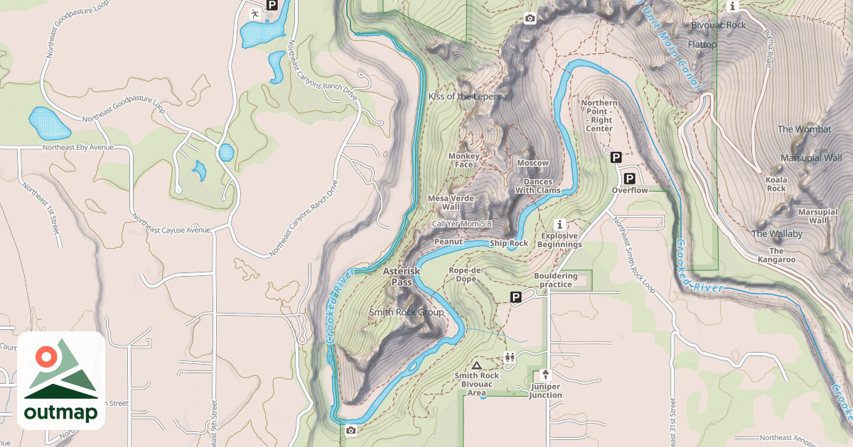 Map of Call Yer Mom