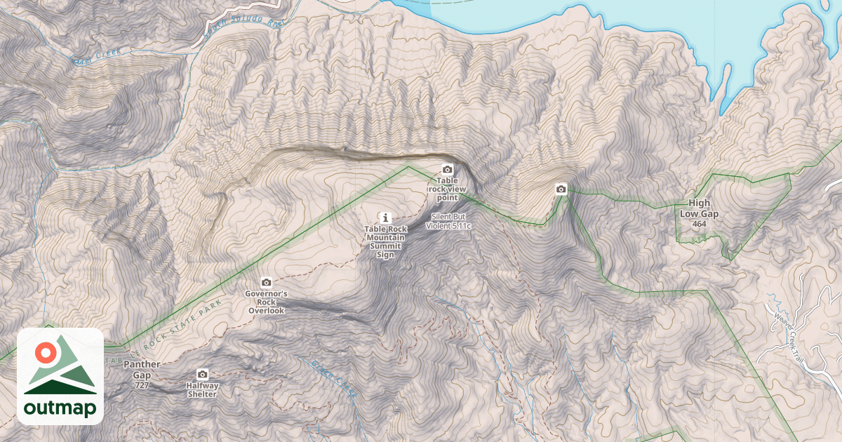 Map of Silent But Violent