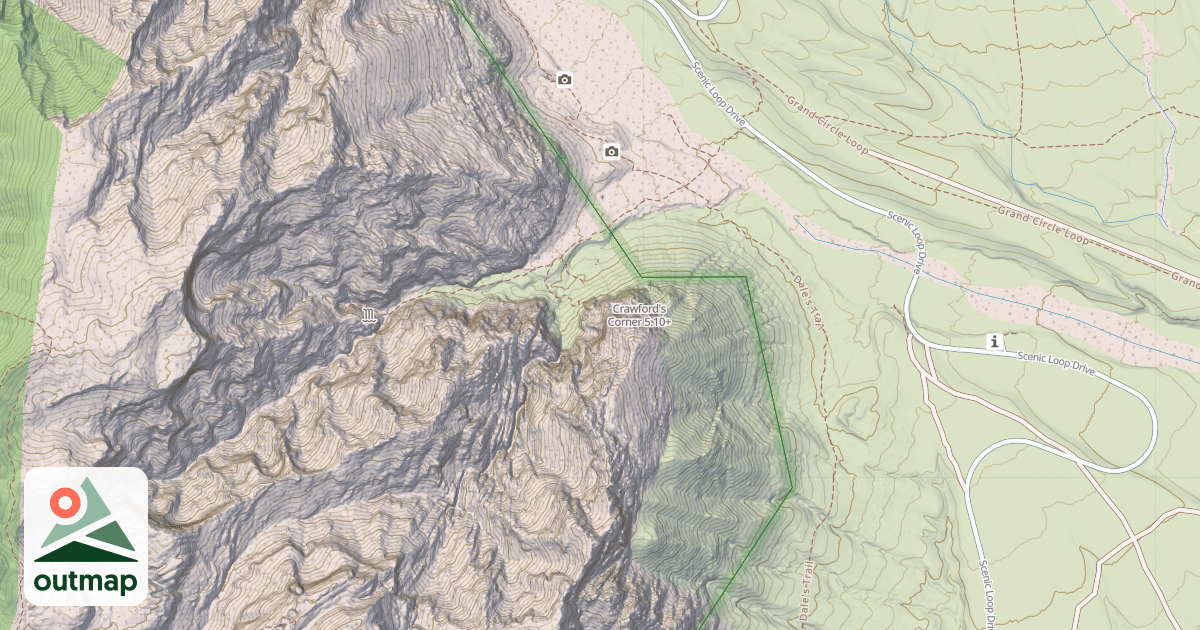 Map of Crawford's Corner