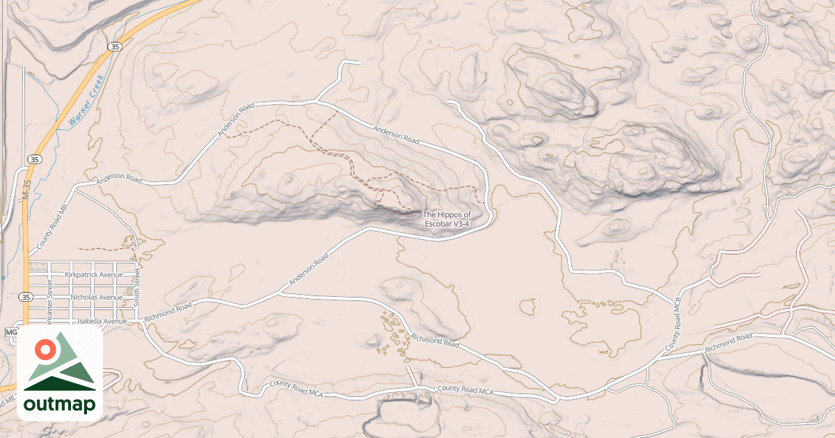 Map of The Hippos of Escobar