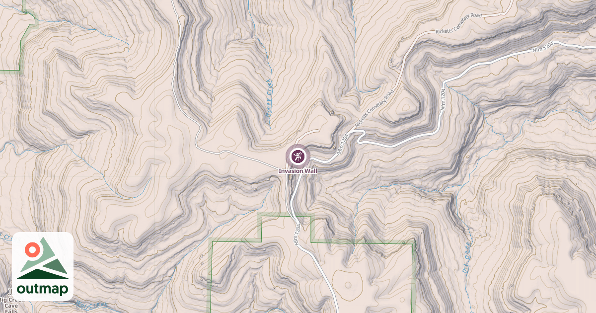 Map of Invasion Wall