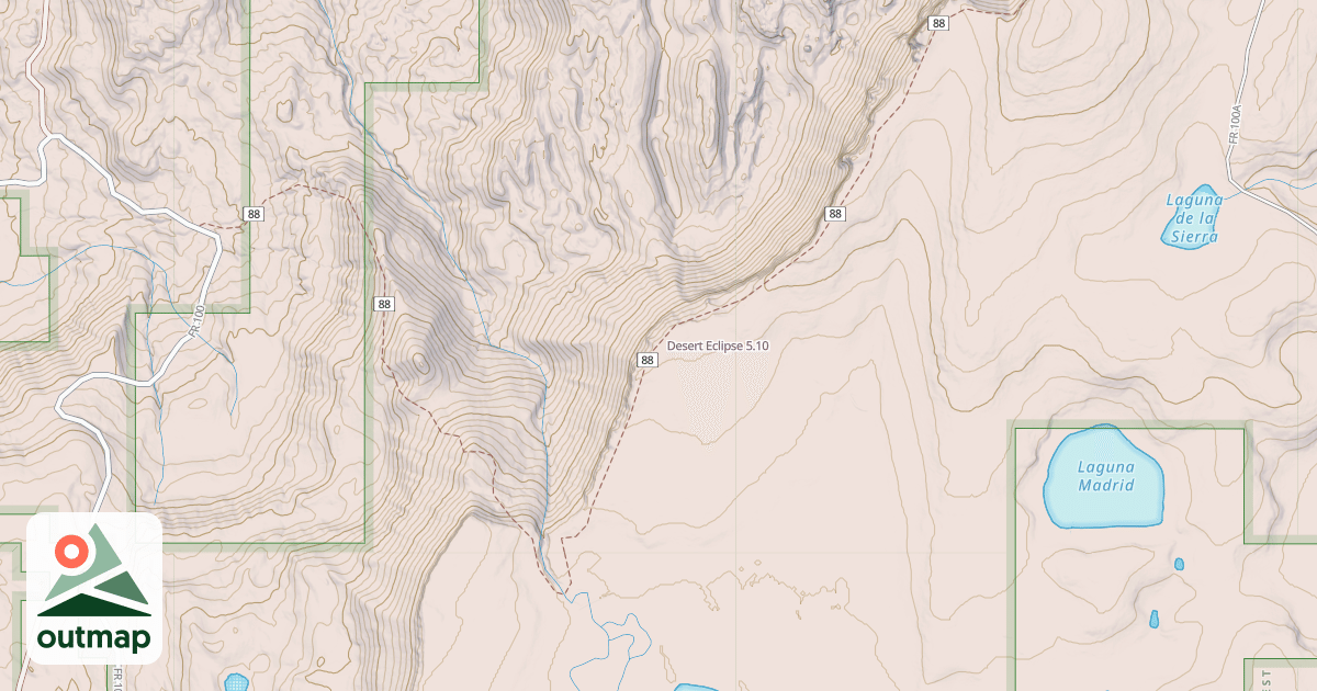 Map of Desert Eclipse