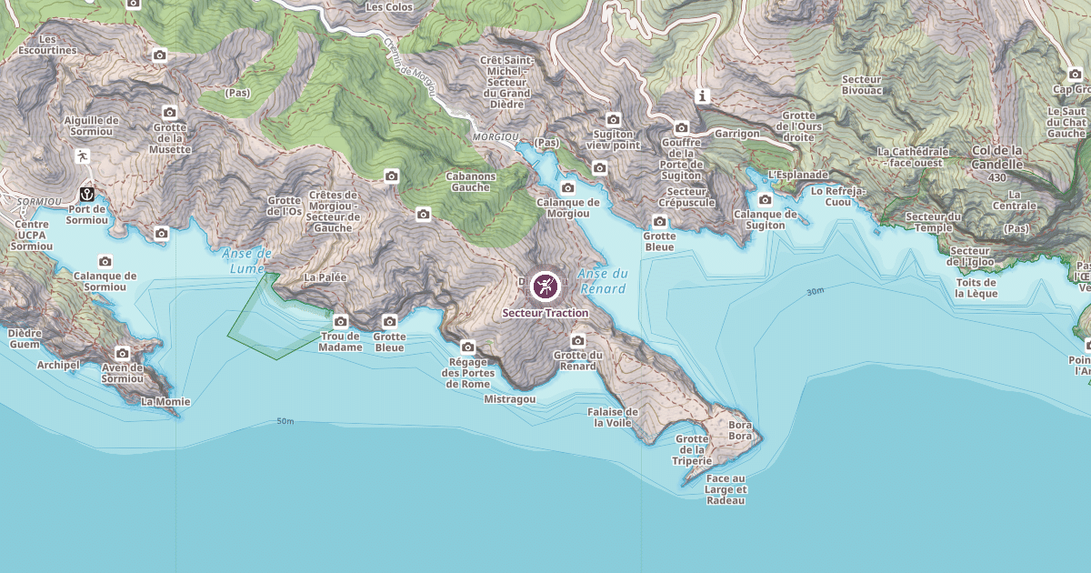 Map preview of Secteur Traction