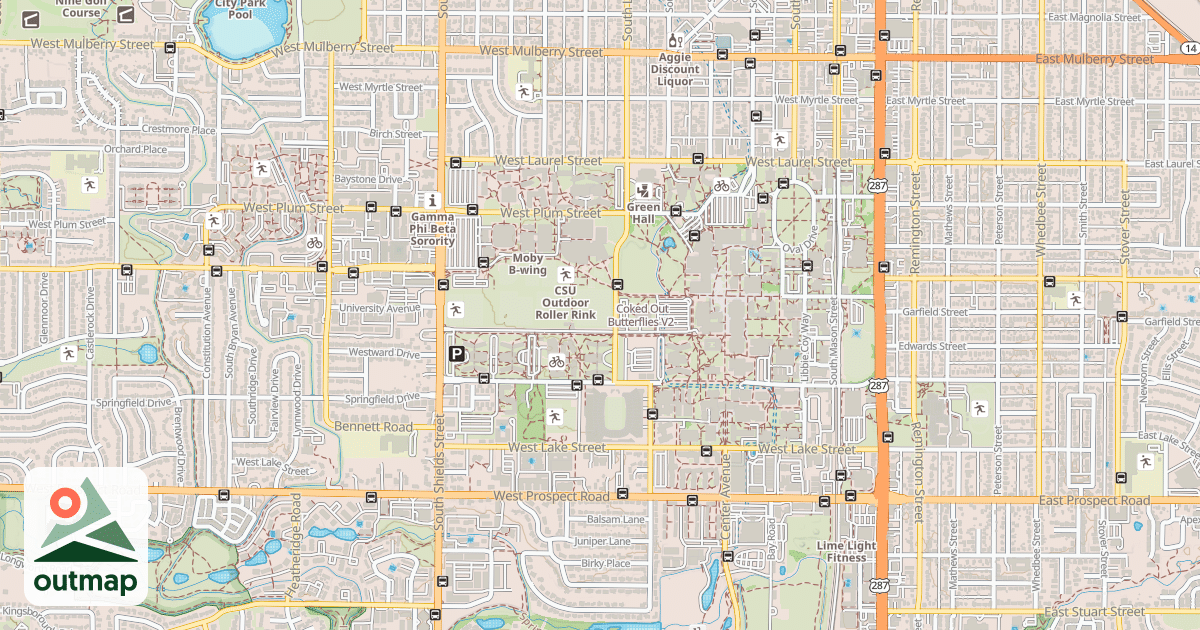 Map of Coked Out Butterflies