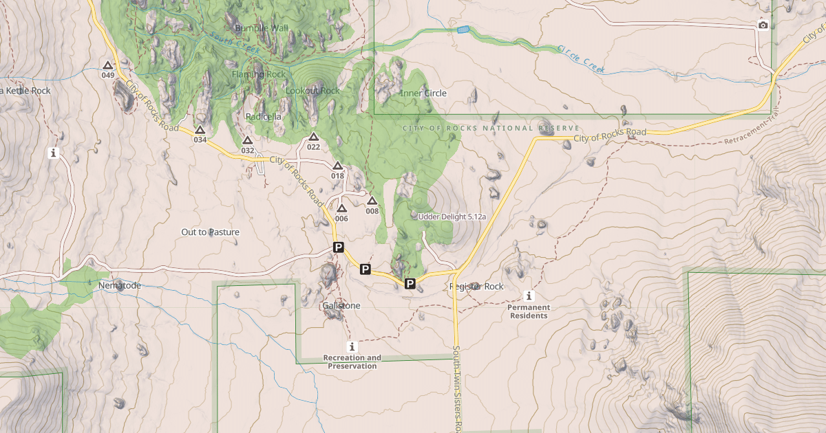 Map preview of Udder Delight