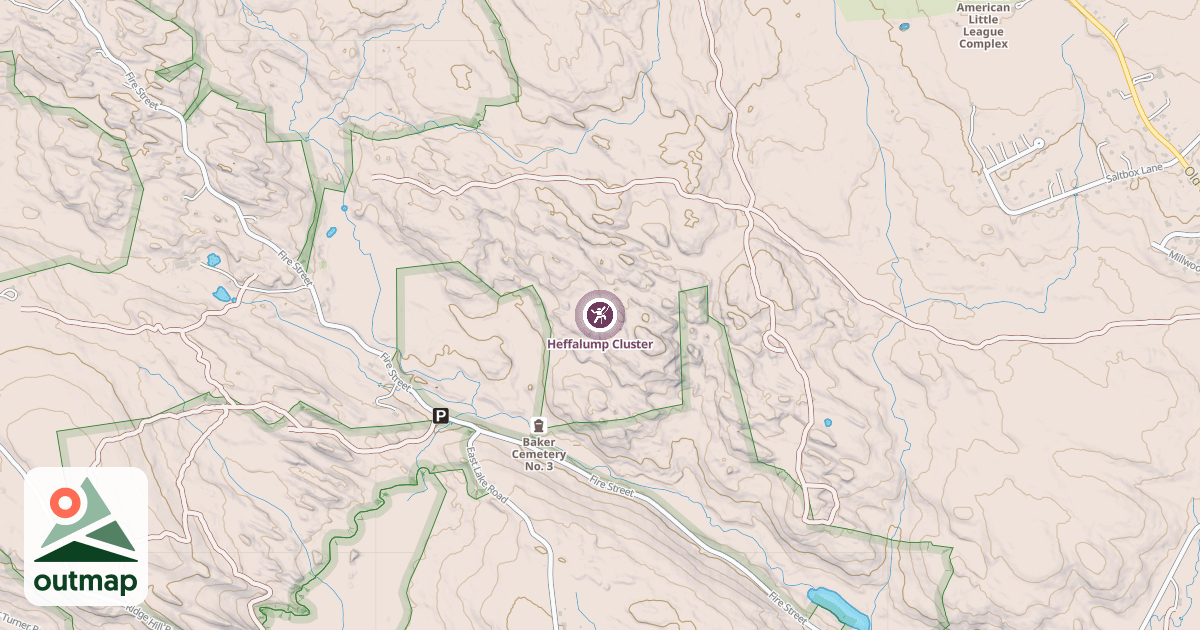 Map of Heffalump Cluster