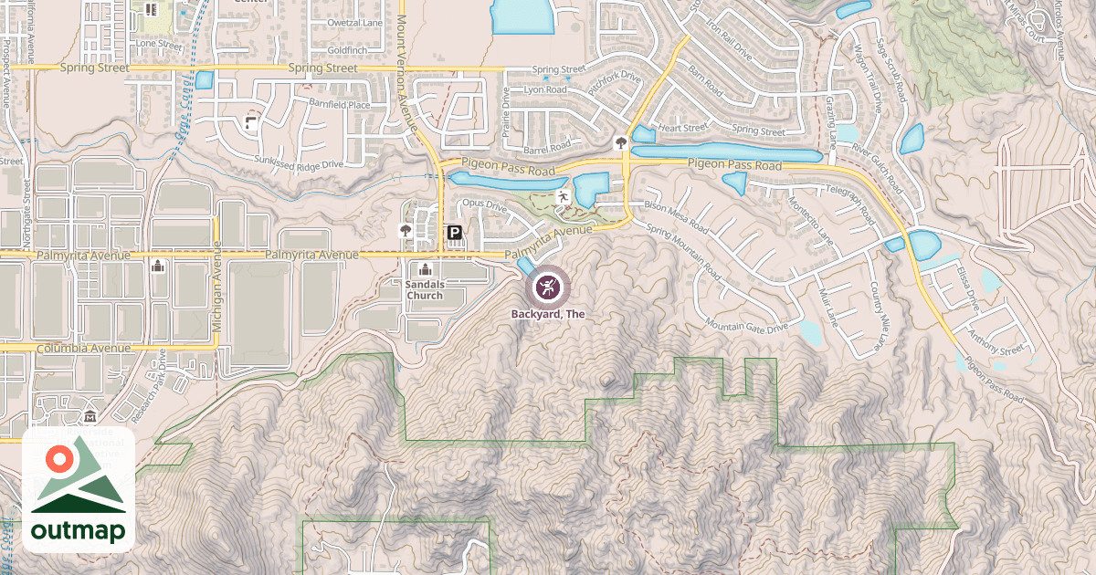 Map of Backyard, The