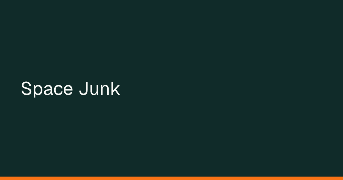 Map preview of Space Junk