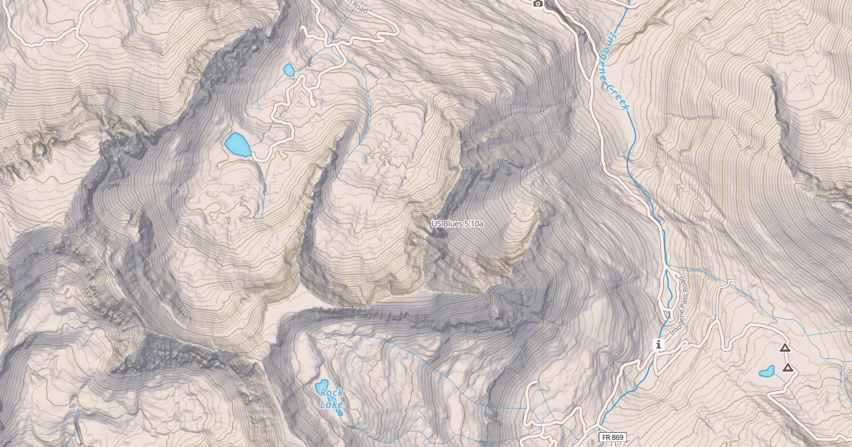 Map preview of US Blues