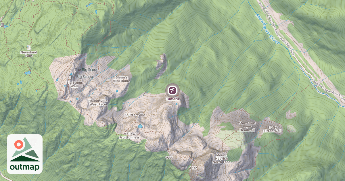 Map of Tamaru