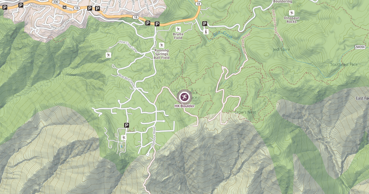 Map preview of HK Boulder
