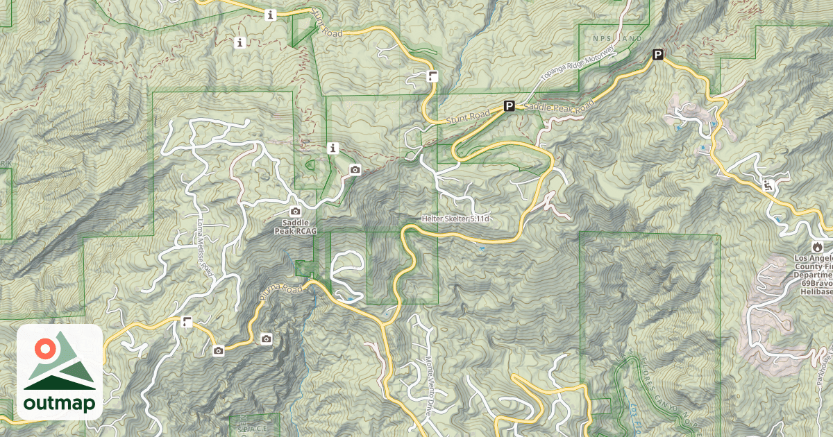 Map of Helter Skelter