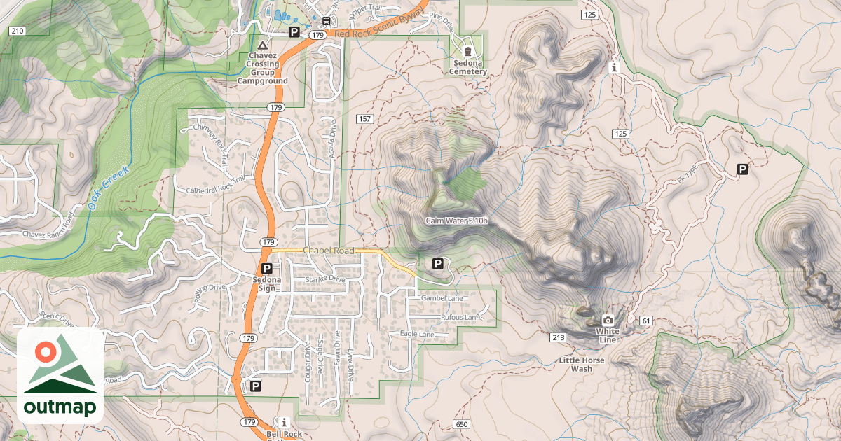 Map of Calm Water