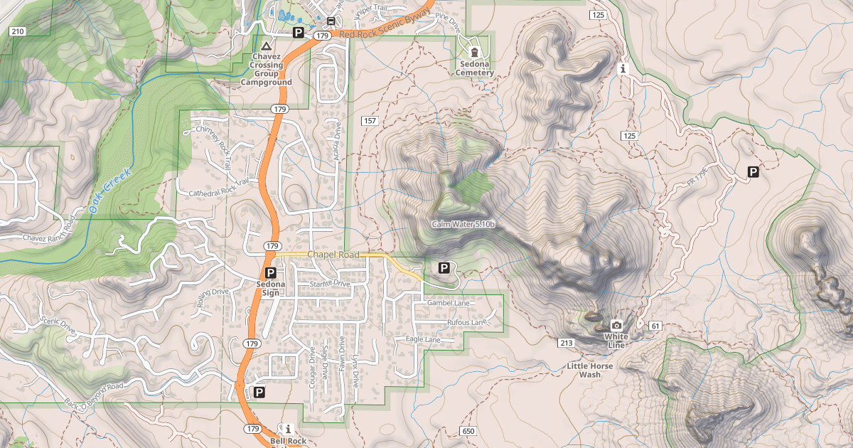 Map preview of Calm Water