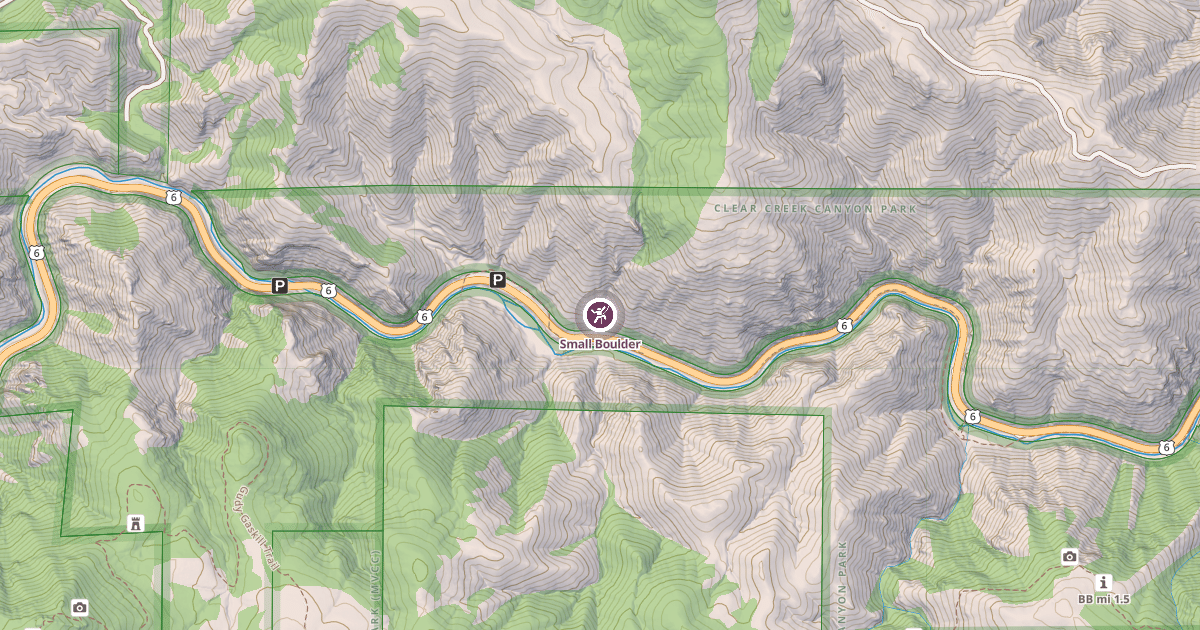 Map preview of Small Boulder