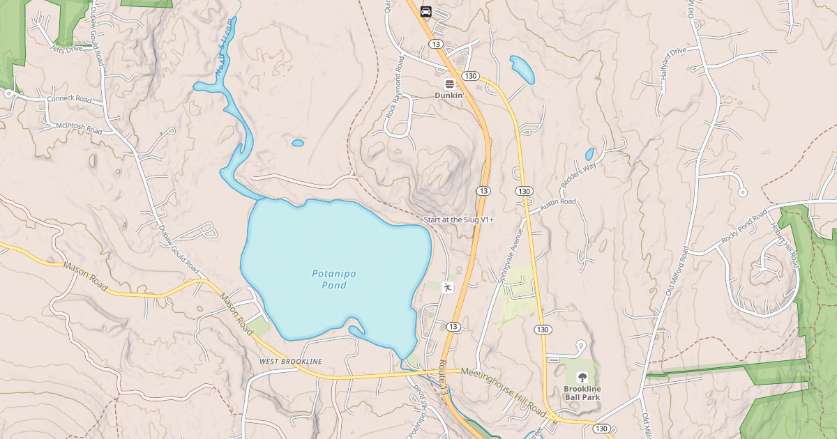 Map preview of Start at the Slug