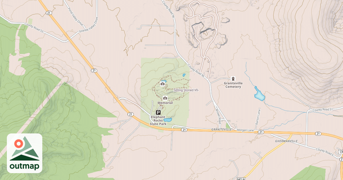 Map of Sitting Stoned