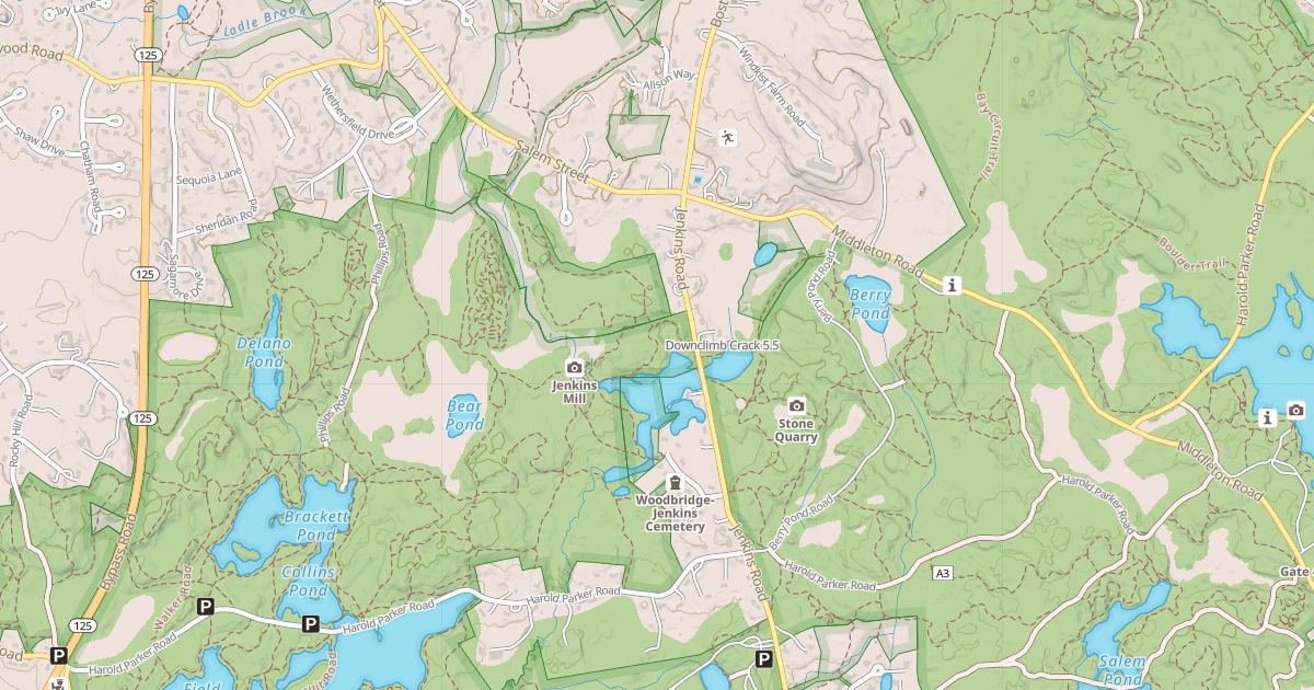 Map preview of Downclimb Crack