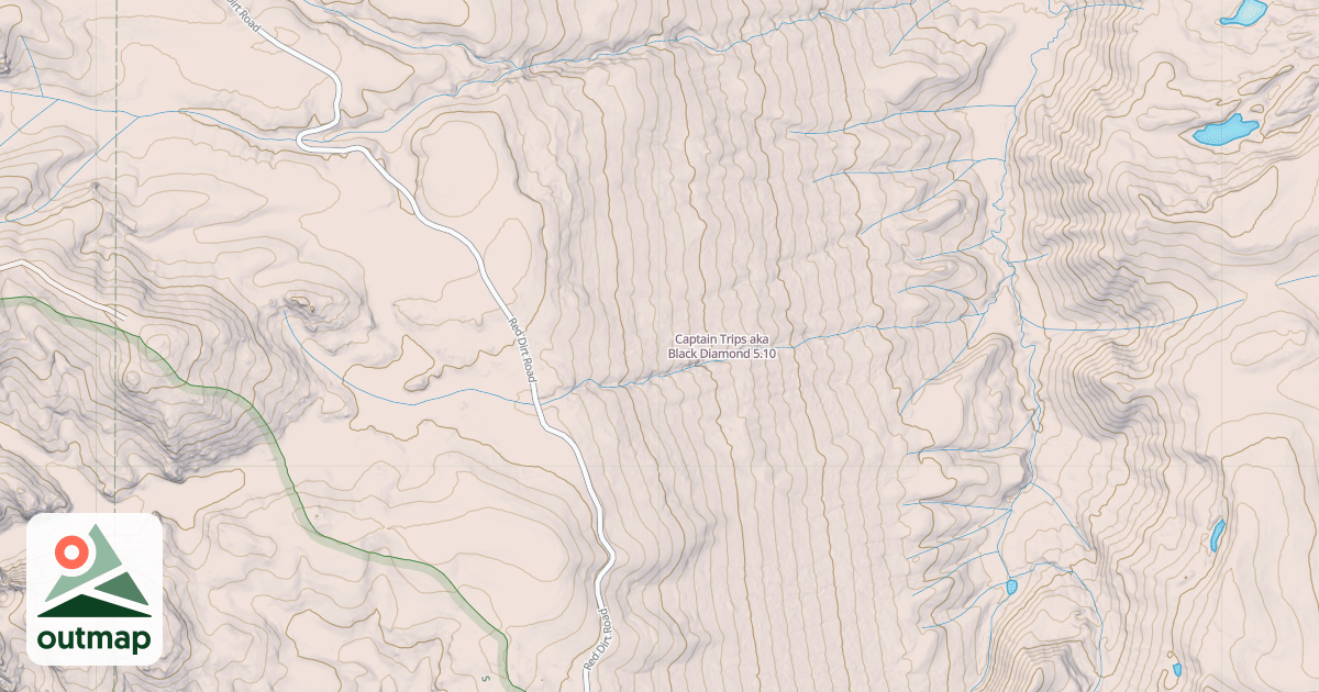 Map of Captain Trips aka Black Diamond