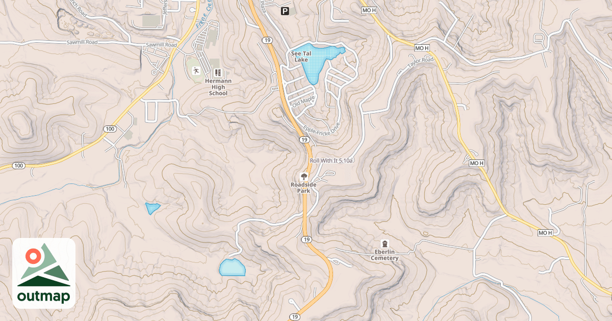 Map of Roll With It in Gasconade
