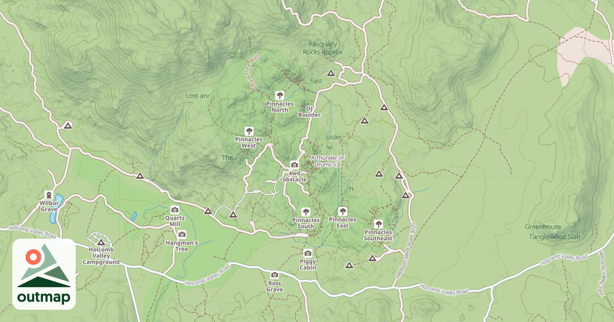 Map of A Thunder of Drums