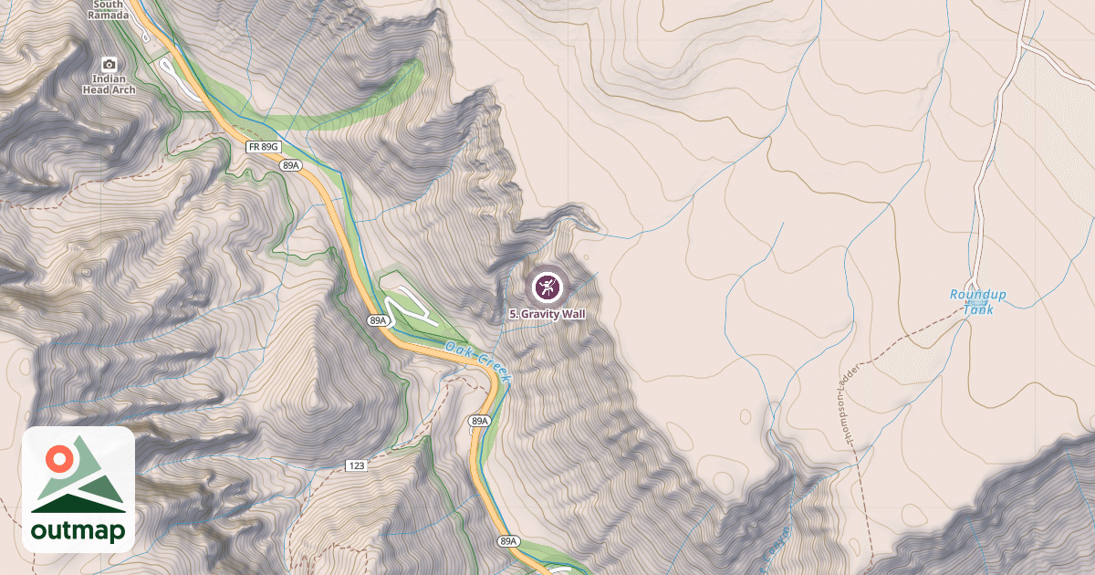Map of 5. Gravity Wall