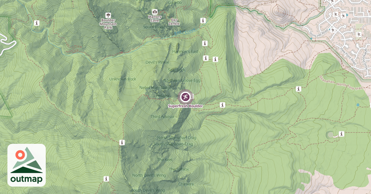 Map of Superfresh Boulder