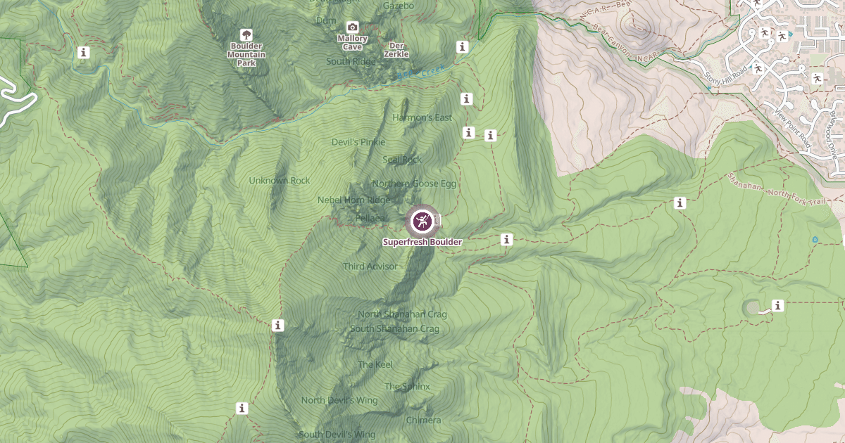 Map preview of Superfresh Boulder