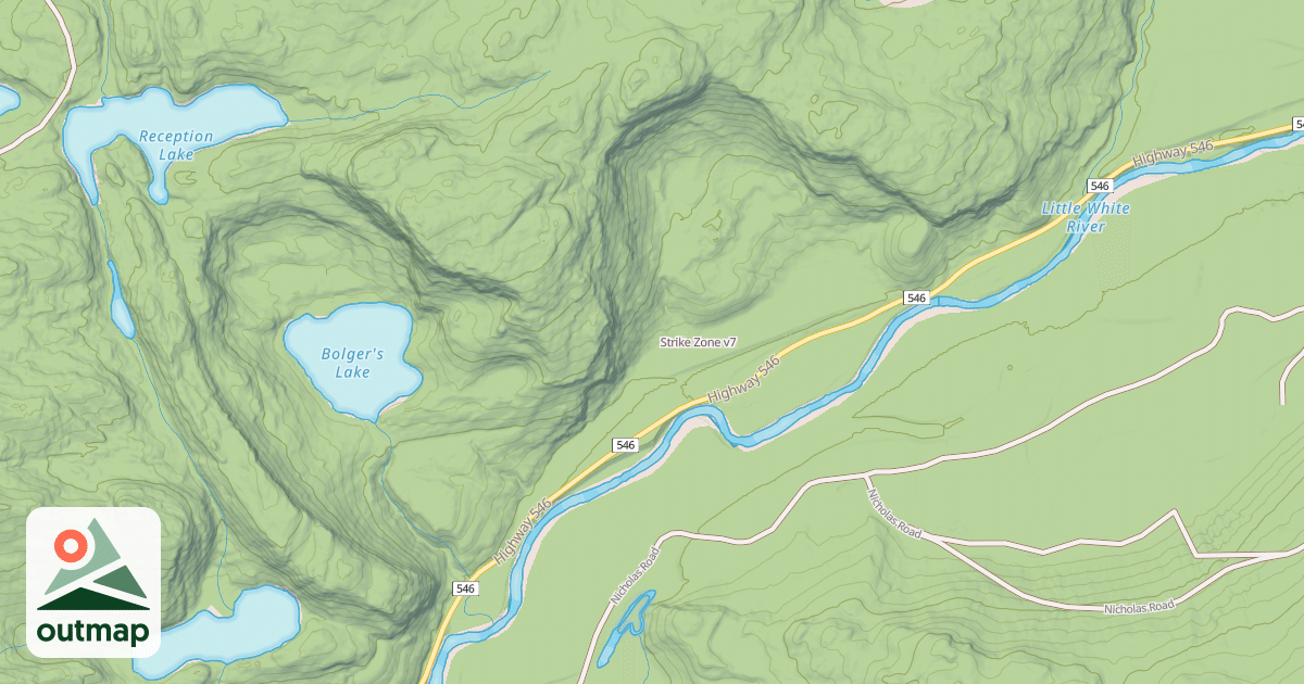 Map of Strike Zone