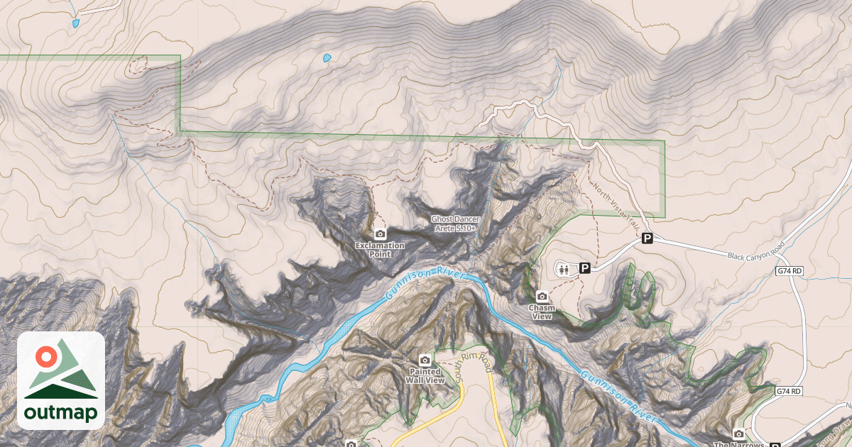 Map of Ghost Dancer Arete