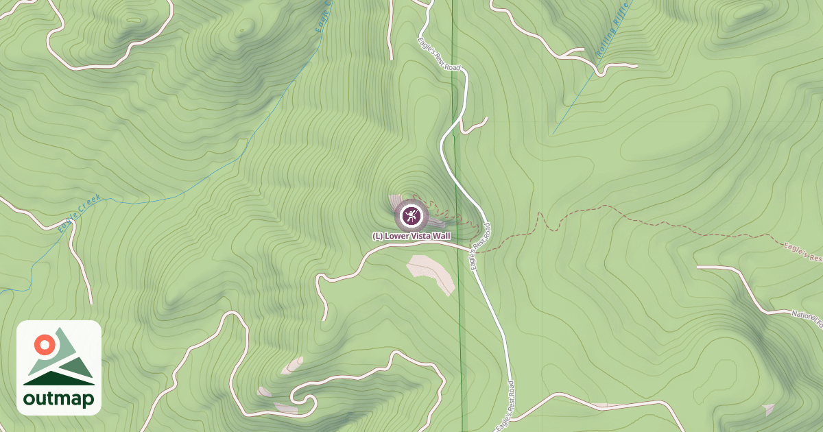 Map of (L) Lower Vista Wall