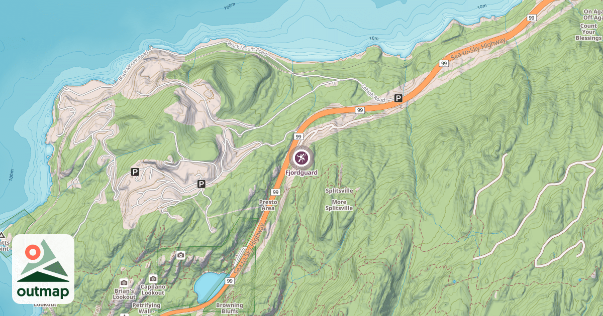 Map of Fjordguard