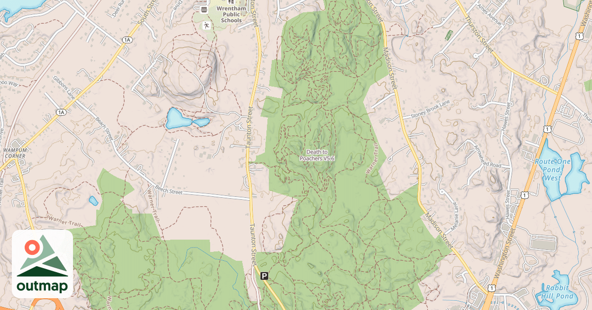 Map of Death to Poachers