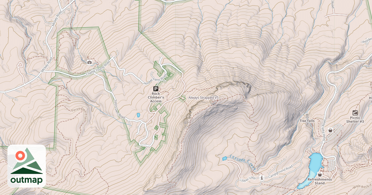 Map of Always Strapped
