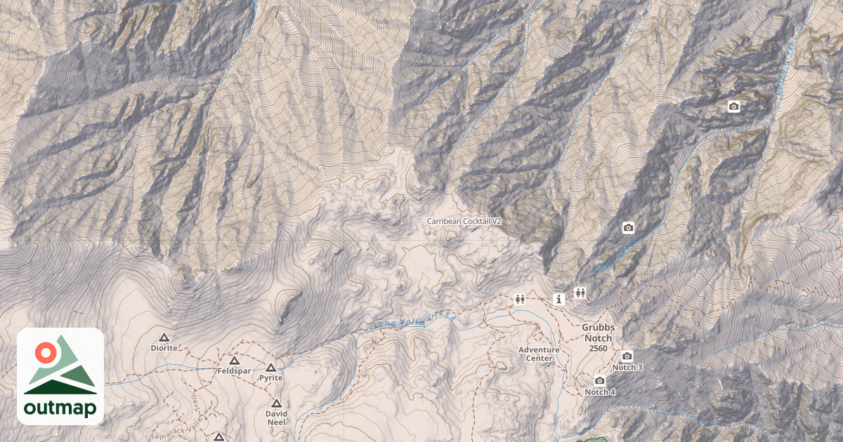 Map of Carribean Cocktail