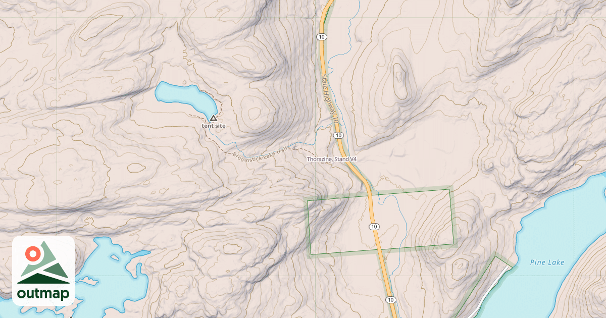 Map of Thorazine, Stand