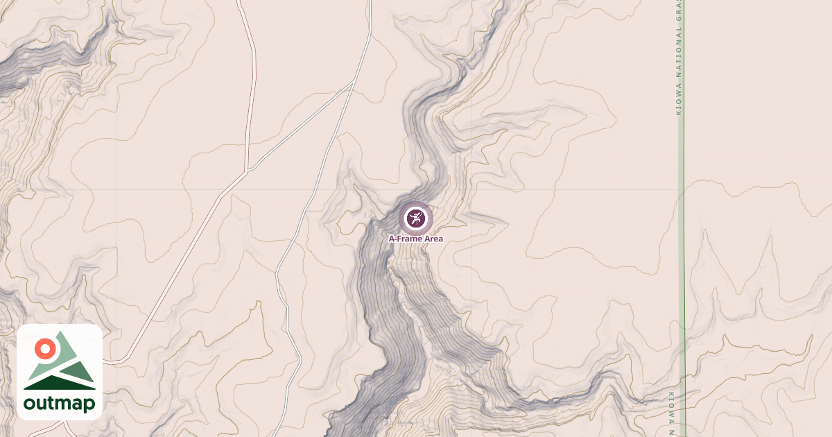 Map of A-Frame Area