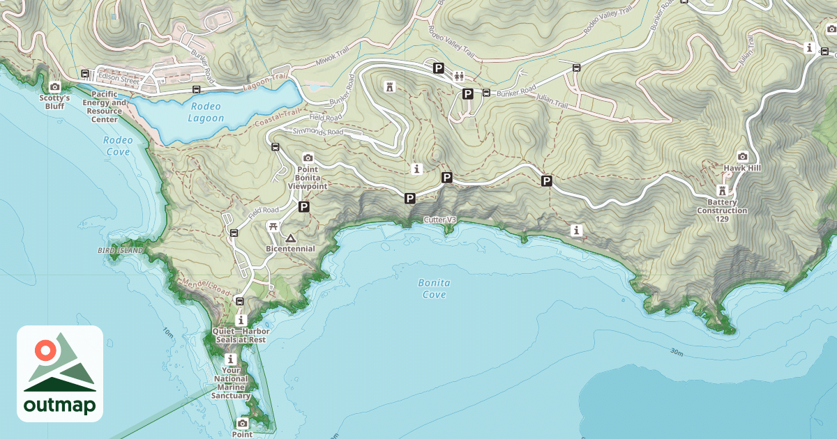 Map of Cutter