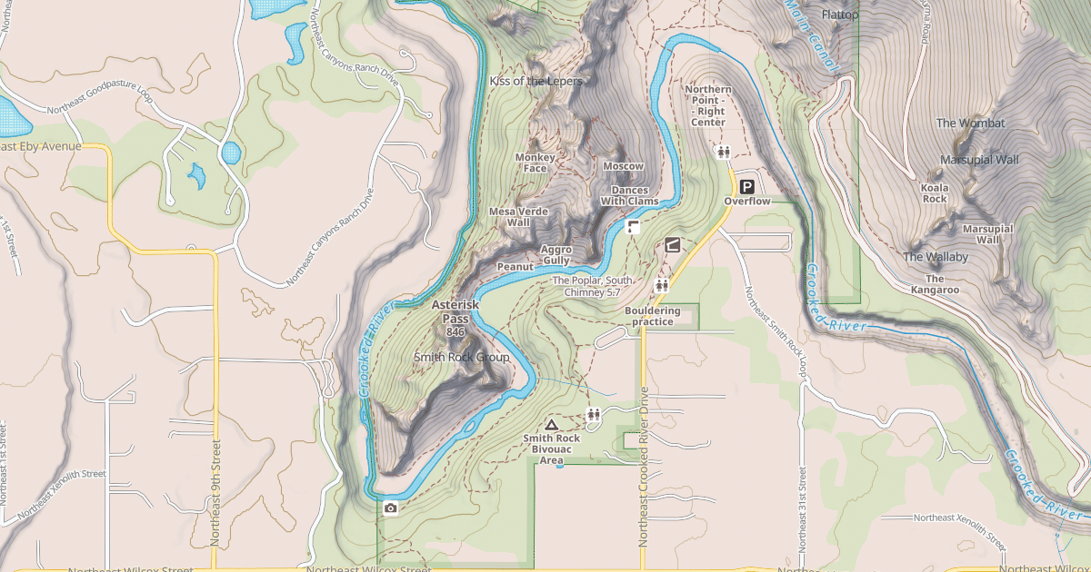 Map preview of The Poplar, South Chimney