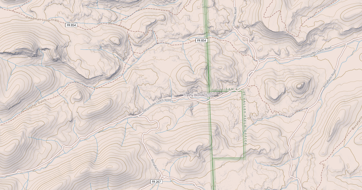 Map preview of Trashy Blonde