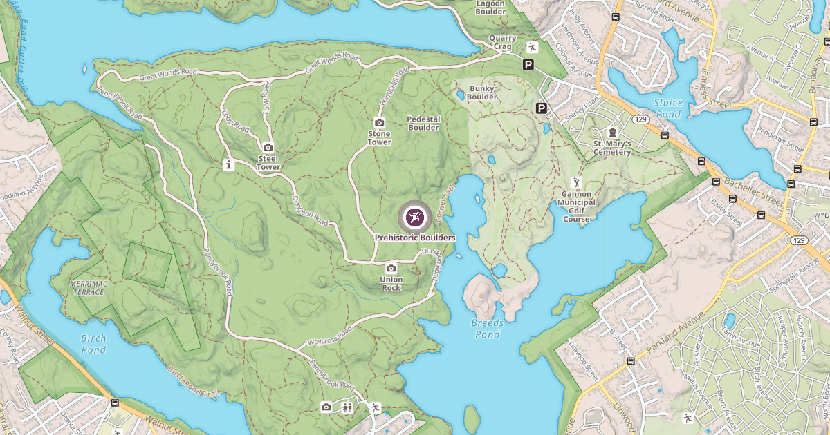 Map preview of Prehistoric Boulders