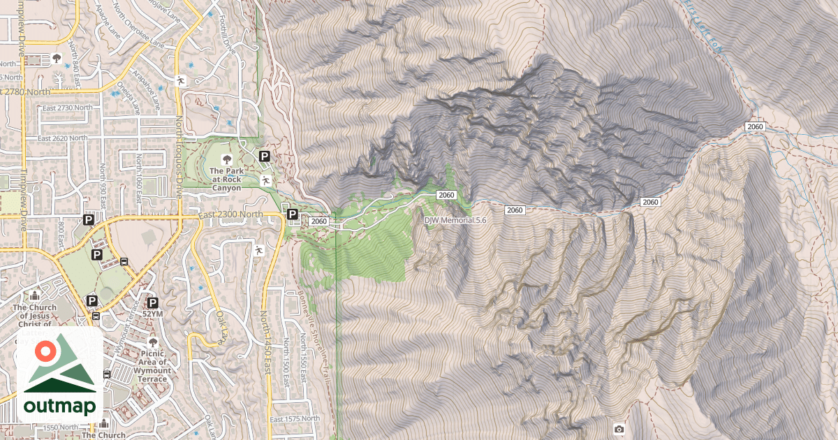 Map of DJW Memorial