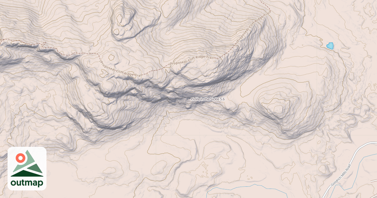 Map of Pickle in the Sickle