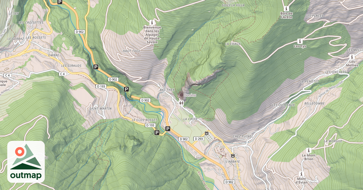 Map of Domino