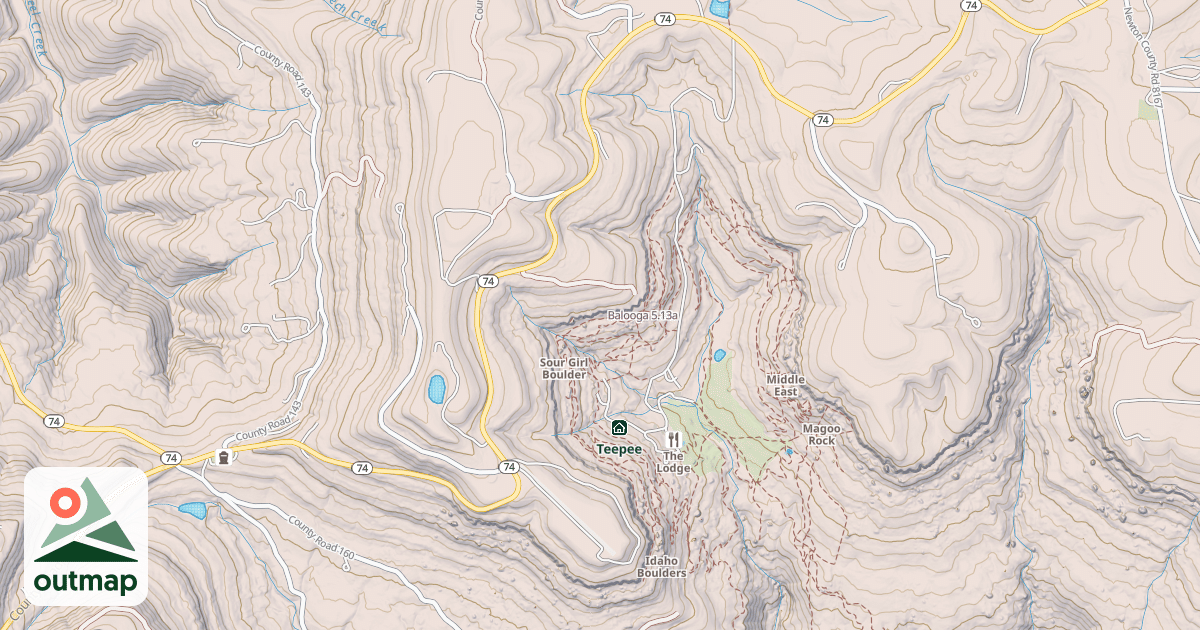Map of Balooga