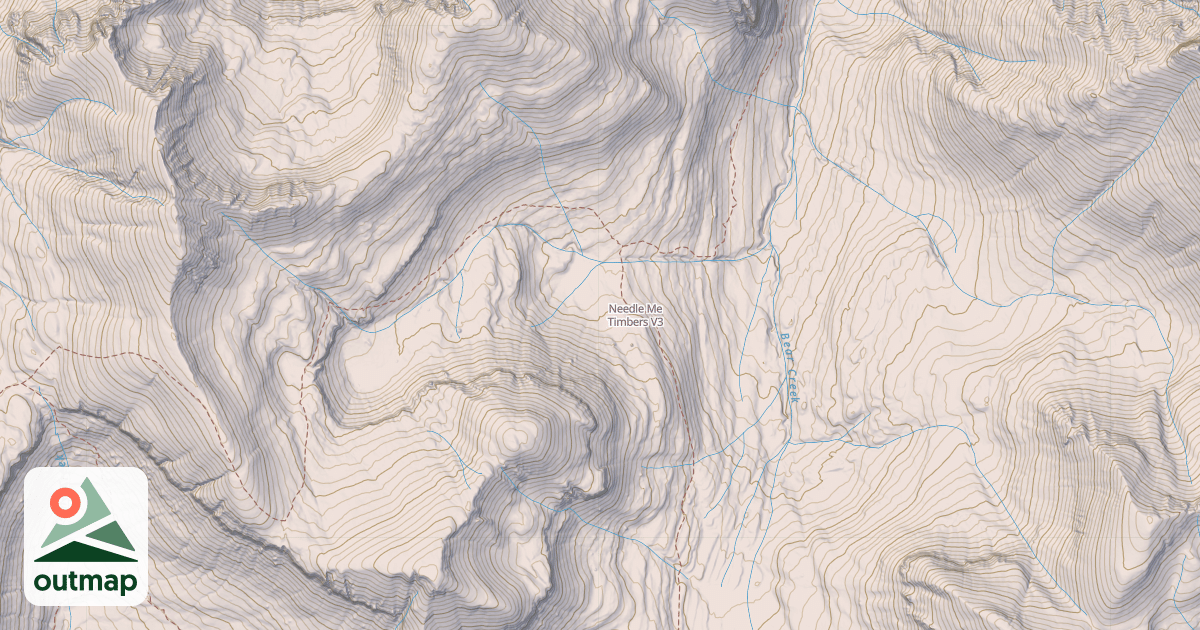 Map of Needle Me Timbers