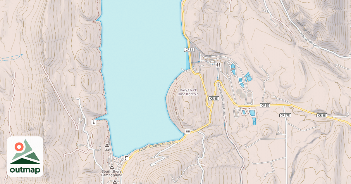 Map of Daily Chuck Dose Right
