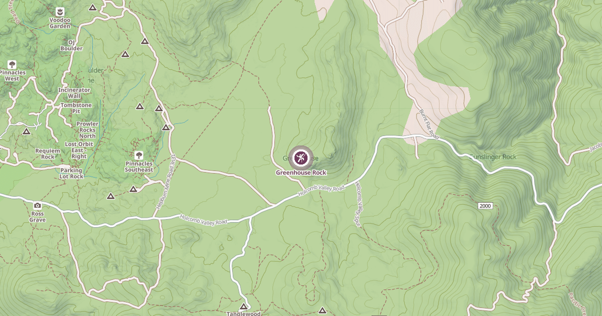 Map preview of Greenhouse Rock